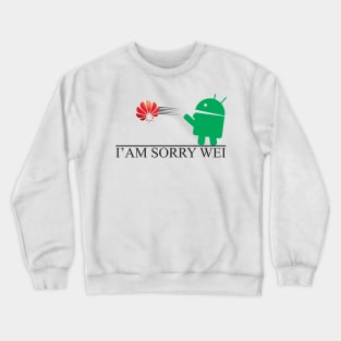 android vs huawei Crewneck Sweatshirt